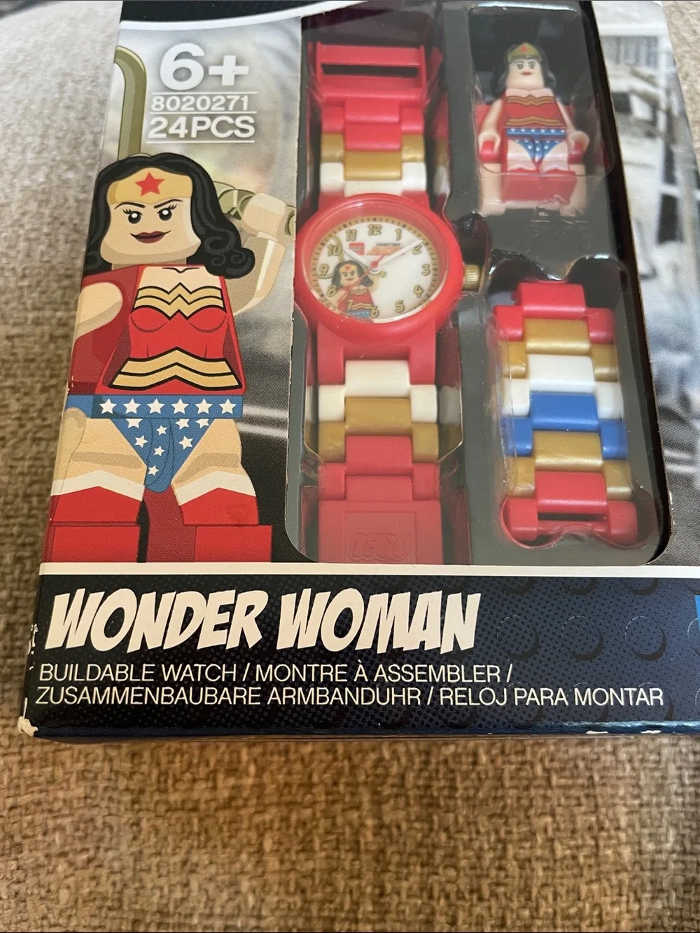 Lego DC Comics Wonder Woman Buildable Watch
